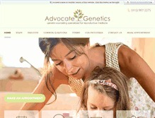 Tablet Screenshot of advocatereprogc.com